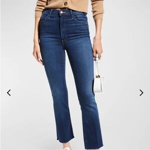 MOTHER The Hustler Ankle Fray Jeans